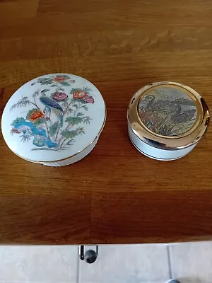 Buy Trinket Boxes With Lid (2) By Wedgewood And Simco Art-ware • 13£