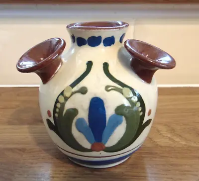 Buy Vintage Longpark Torquay Pottery Udder Vase - There's No Fun Like Work • 15£