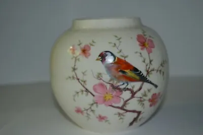 Buy Small Arthur Wood Vase 5874 Exotic Bird • 7.99£