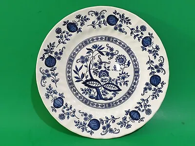 Buy Crown Clarence Blue Onion Dinner Plate • 21.78£