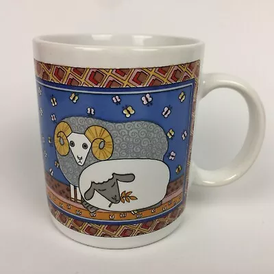 Buy Lauffer By Gailstyn-Sutton Japan 12 Oz. Coffee Tea Mug Cup Sheep Ram Ewe Used • 19.21£