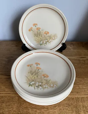 Buy M&S St.Michael Marks & Spencer Field Flowers Side Plates X6 • 14£