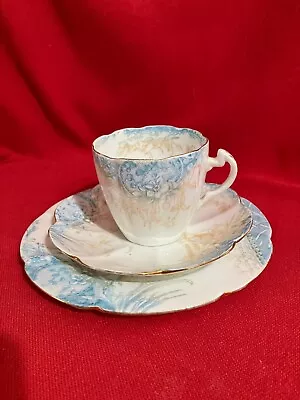 Buy C 1894 Foley China Hand Painted Tea Trio  Kensington  Pattern #5025 #3 • 78.93£