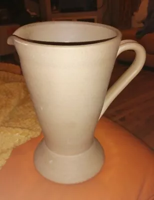 Buy Vintage Stoneware 9  Large Jug Pitcher From Hillstonia Pottery Lovely Condition • 29.99£