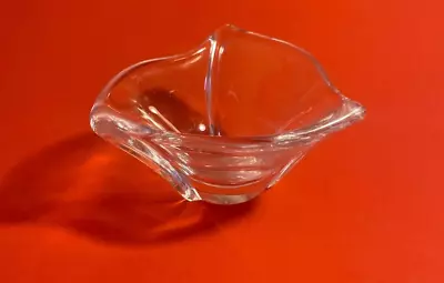 Buy Daum France Crystal Glass Small Dish, Decorative Bowl, Signed • 29.99£
