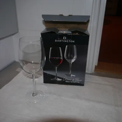 Buy Dartington Red Wine Glasses Wine And Bar 490ml Set Of 2 Dishwasher Safe Boxed • 7.99£