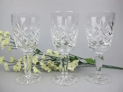 Buy Liquor Port Sherry Glasses X 3. Cut Crystal Glass Set. Quality. Vintage. 10cl • 12.99£