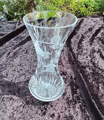 Buy Stuart Crystal  Cascade  Design 8  High Vase • 15£