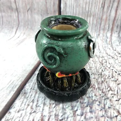 Buy Nemesis Now - Emerald Cauldron - Quirky Backflow Incense Cone Burner • 5.67£