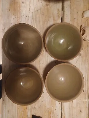 Buy Leach Pottery St Ives Set Of 4 Early Standard Ware Bowls Bernard Leach • 95£