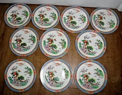 Buy Alfred Meakin Pagoda Oriental ~ 10 X 6.75  Side Plates ~ Excellent • 19.99£