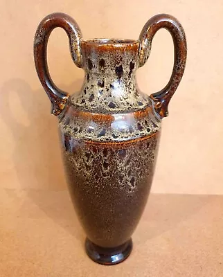 Buy Vintage Staffordshire Pottery - Honeycombe Glazed Melba Ware Trophy Vase  - Ex • 65£