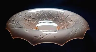 Buy Art Deco Vintage Glass Bowl Walther & Sohne 'Sonnenfisch' Fish Pattern C1930s • 59.99£