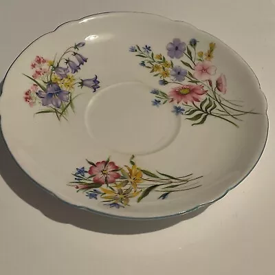 Buy Shelley China Wild Flowers Large Saucer 13668 • 4.25£