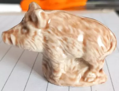 Buy Wade Wild Boar Pig Ceramic Animal Whimsies Figurine • 5£