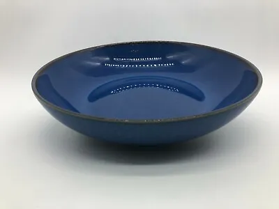 Buy Denby - Langley DRAMA BLUE 8.5  Soup Plate / Bowl  Stoneware Made In England EUC • 17.16£