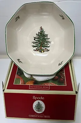 Buy Spode Christmas Tree 8  Ceramic Holiday Bowl New In Box • 11.47£