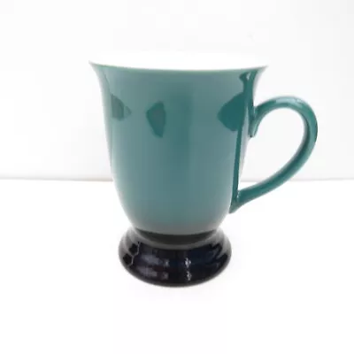Buy Vintage Green Hornsea Pottery Rhapsody Footed Mug • 7£