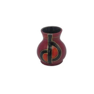 Buy Anita Harris Art Pottery 10cm Art Deco Style Abstract Design Vase Gift Ideas • 38.95£