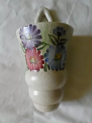 Buy Edward Radford Pottery England Hand Painted Rare Small Wall Vase • 14.99£