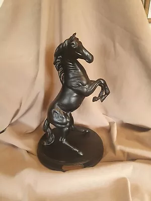 Buy Royal Doulton  Spirit Of Freedom  Rearing Horse Matt Black Figurine • 14.50£