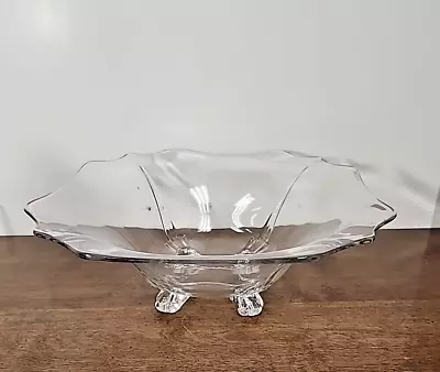 Buy Elegant Glassware Four Footed Serving Fruit Bowl - Heisey? • 42.52£