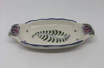 Buy Vintage Old Dutch Ceramics ODC Holland Delft Trinket Tray Butter Pat • 7.58£