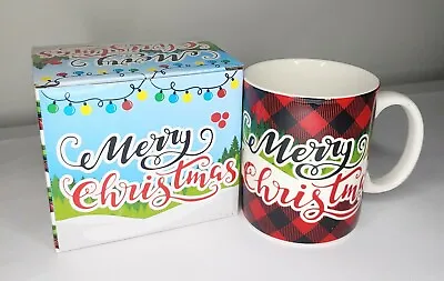 Buy Christmas Santa Claus Holiday Gift-Boxed Stoneware Coffee Mugs, 12 Oz New In Box • 9.89£