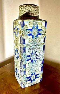 Buy Vintage Royal Copenhagen Aluminia BACA Fajance Vase By Nils Thorsson 1960s 19cm • 25£