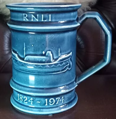 Buy RNLI Lifeboat 1974 150th Anniversary Mug Tankard Holkham Pottery Norfolk • 5£