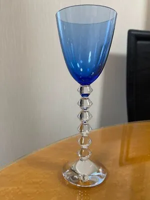 Buy Baccarat Vega Fortissimo Crystal  Wine Glass  Blue No Box • 161.69£