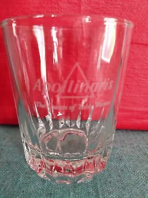 Buy Set Of 6 Vintage 1970's Style Apollinaris Table Water Glasses - New/other • 9.99£