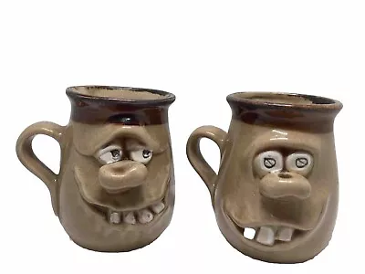 Buy Hand Made  Beautifully Ugly Mugs X2 • 16£