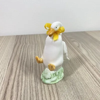 Buy Vintage Bone China Duck Figurine Ornament Small White • 8.95£