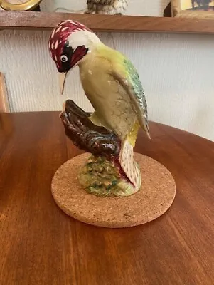 Buy  Beswick Large Green Woodpecker 1218 - Vintage Bird Figurine  • 150£