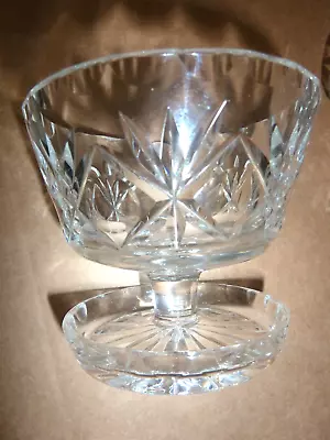 Buy BOHEMIAN - Heavy Cut Glass Crystal Sundae Dishes With Spoon Tray, Set Of 10 • 40£