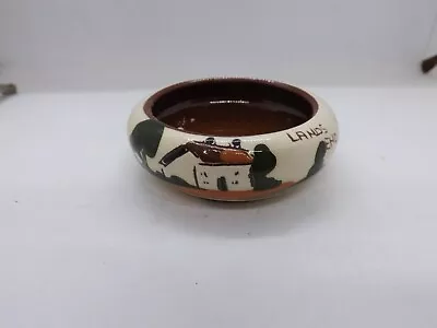 Buy Vintage Dartmouth Pottery Lands End Trinket Bowl Sugar Bowl Mottoware England  • 16.95£