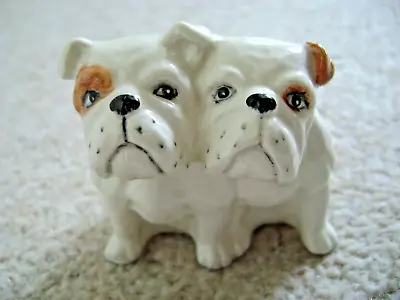 Buy Beswick England Pottery Porcelain DOG,Pair Of Bulldog Puppies,figurine-ornament • 20£