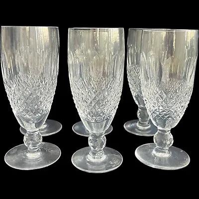 Buy Waterford Ireland Colleen Crystal Cut Glass Short Stem 6 Fluted Champagnes 6  • 241.35£