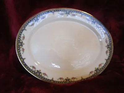 Buy CH Field Haviland GDA Limoges Large Platter - Floral Gold And Navy Band • 7.59£