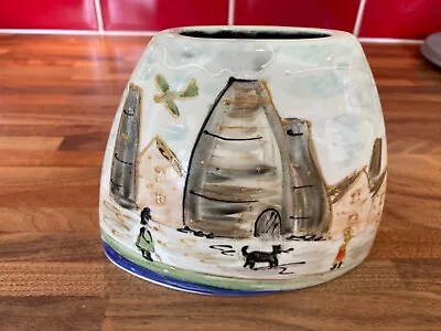 Buy Anita Harris Pottery - Purse Vase - Elliptical - Homage To Lowry - 11.5cms • 25£