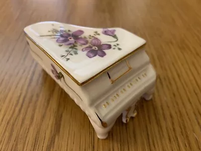 Buy Hammersley Fine Bone China Miniature Grand Piano Floral • 5£