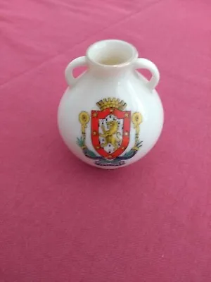 Buy Swan China Urn Shape Crest Ware Crest  Llanidloes All In Vgc  Check Pics • 2.99£