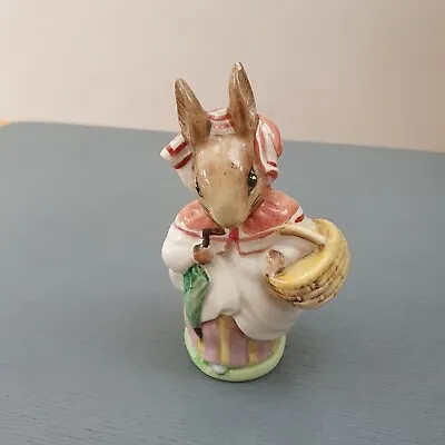 Buy Beatrix Potter Ceramic Figurine Mrs Rabbit Beswick 1951 F Warne & Co • 7.99£