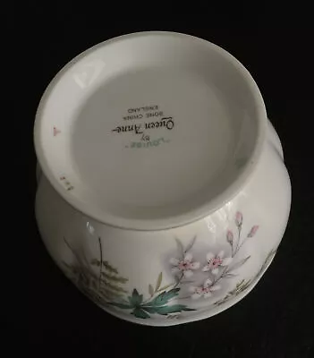 Buy 'Louise' By Queen Anne Fine Bone China, Green Sugar Bowl Pot , 7cm Tall • 6.50£