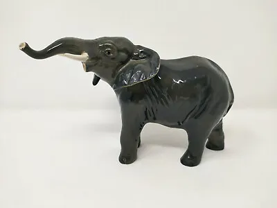 Buy BESWICK VINTAGE CERAMIC ELEPHANT Approx 4.5  In Height • 18.99£