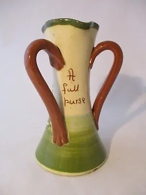 Buy Vintage Torquay Ware Three-Handled Tyg With Motto And Boat • 2£