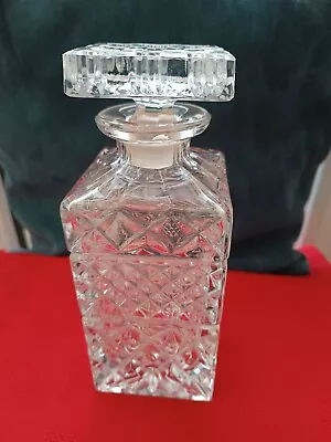 Buy 1970's CUT GLASS CRYSTAL DECANTER SEE PICS A REAL BARGAIN QUALITY ITEM CZECH • 17.99£