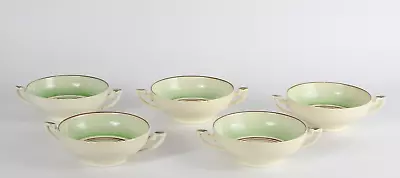 Buy X 5 Antique 1920s Crown Ducal China Soup Bowl Boullion Bowls Art Deco • 24.98£