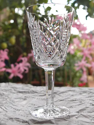 Buy Waterford Crystal Clare White Wine Glass Vintage Made In Ireland • 38£